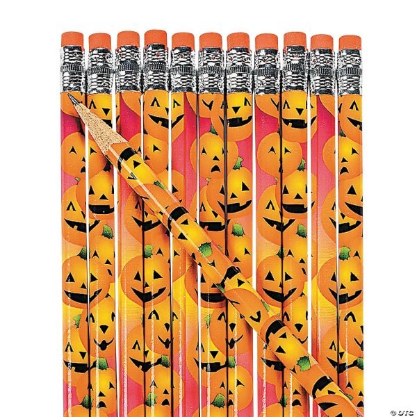 Halloween Pumpkin Pencils – Mol an Óige