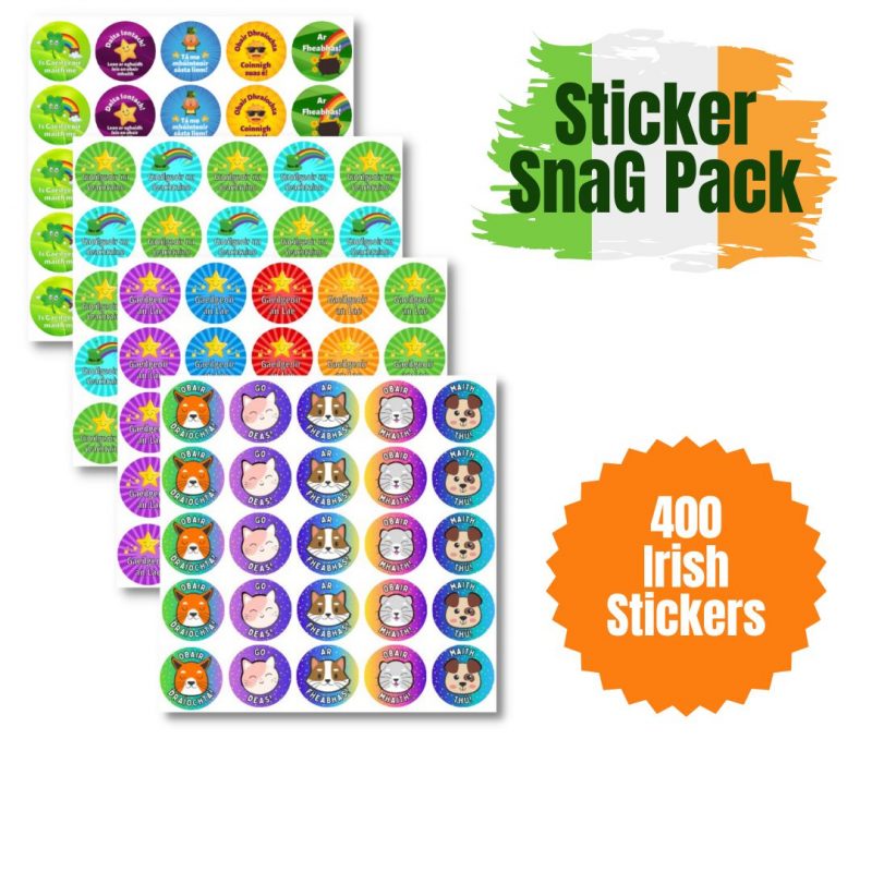 SNAG STICKER PACK Mol an Óige